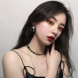 European & American Woven Necklace Adjustable Choker Chain