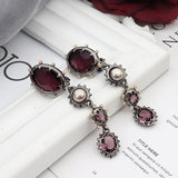 Ghost Gem Pearl Ear Clip European American Style
