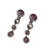 Ghost Gem Pearl Ear Clip European American Style