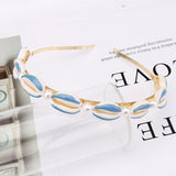 Hand-Woven Holiday Style Seashell Headband