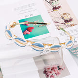 Hand-Woven Holiday Style Seashell Headband
