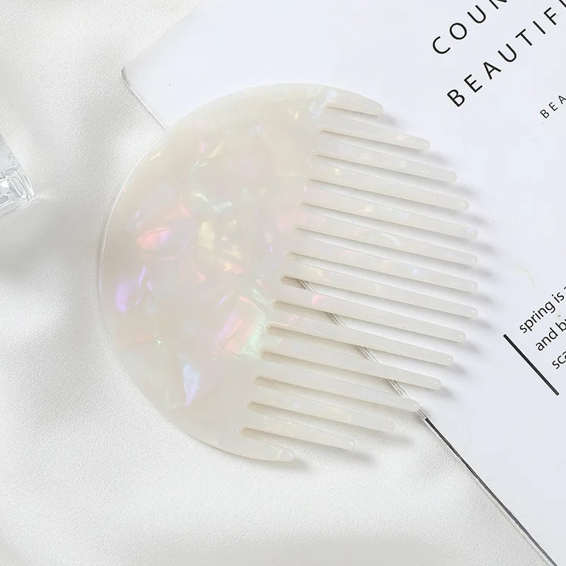 European American Headdress 10.5CM Marble Hair Comb