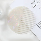 European American Headdress 10.5CM Marble Hair Comb Female