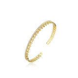 18K Plated Zircon Geometric Bracelet