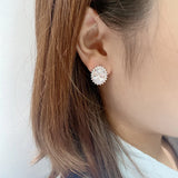 S925 Sterling Silver Egg-Shaped Doves Earrings for Women