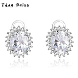 S925 Sterling Silver Egg-Shaped Doves Earrings for Women