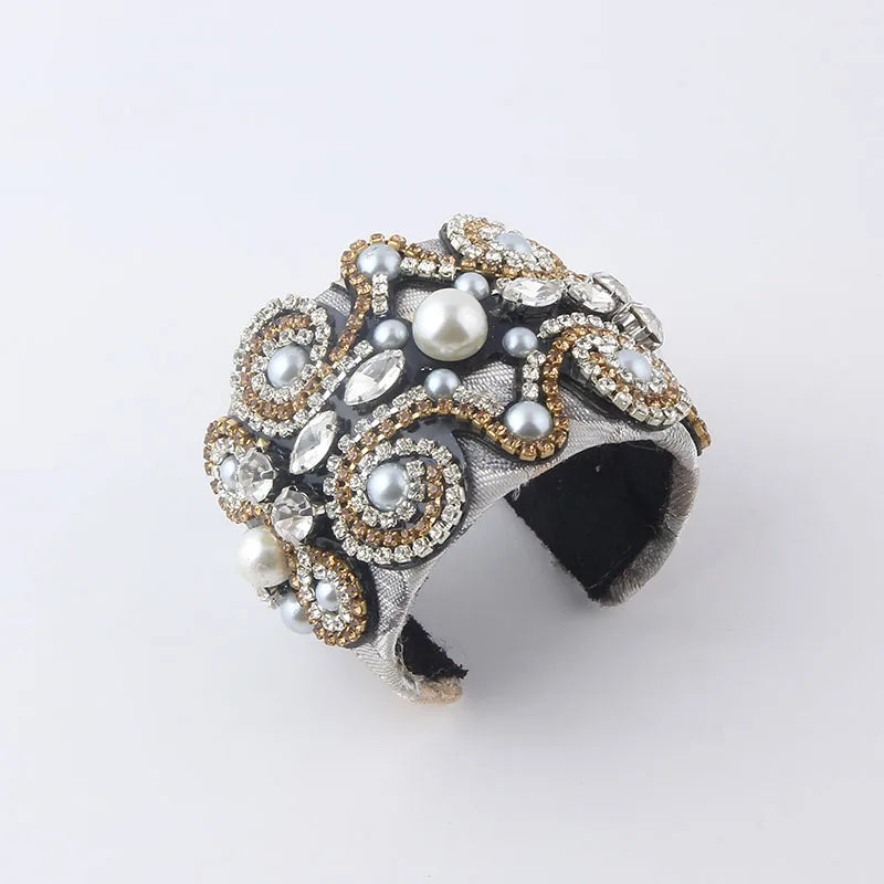 Baroque Rhinestone Bracelet for Women