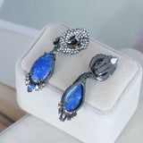 Snake Shape Clip Earrings, European & American Style
