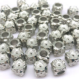 European Bead Big Hole bead 8mm 50/100pcs Flower CCB Beads Spacer