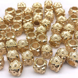 European Bead Big Hole bead 8mm 50/100pcs Flower CCB Beads Spacer