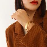 European Separation Stainless Steel Bracelet Gothic Jewelry