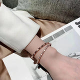 925 Silver Fritillary Snake Bracelet Women's Jewelry