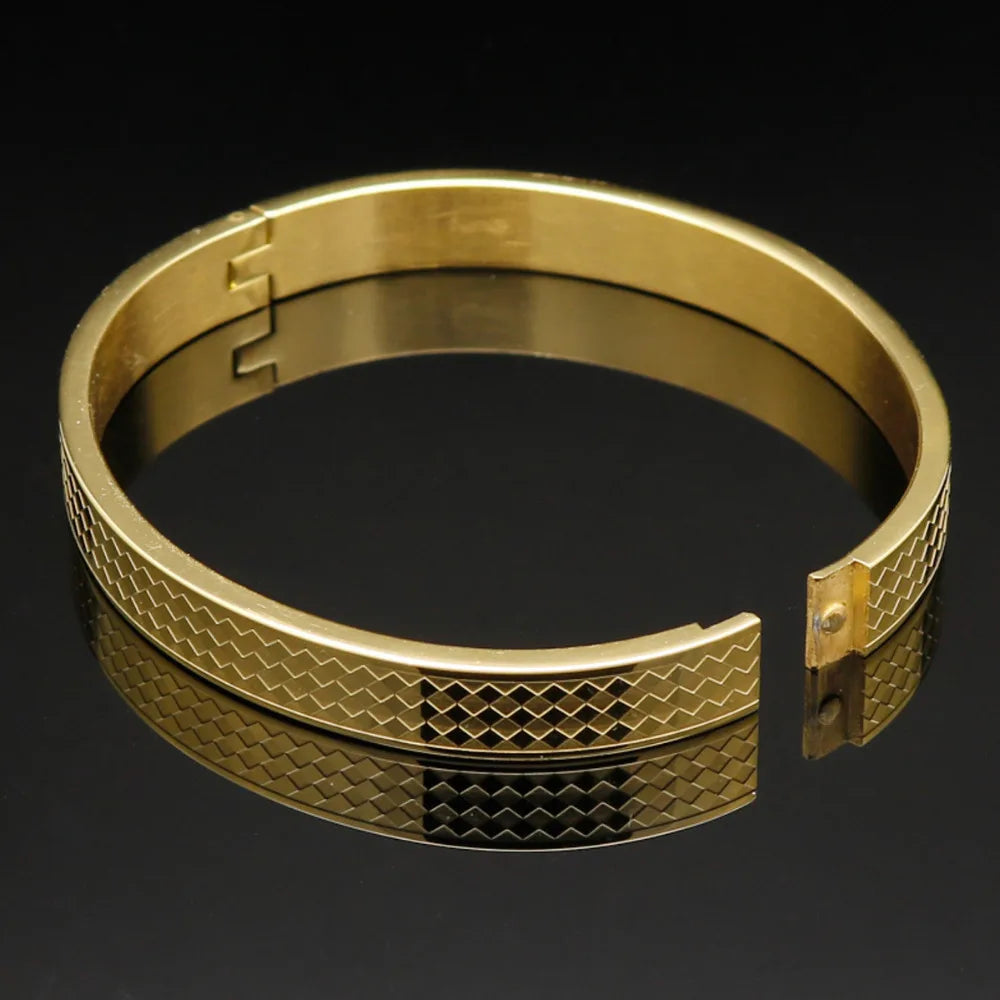 European Style Couple Bracelet Stainless Steel Jewelry