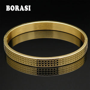 European Style Couple Bracelet Stainless Steel Jewelry