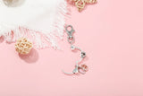 European Boutique Bag Keychain MOM Pendant DIY Eternal Love Keychain