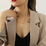 18K Plated Colorful Zircon Pendant Necklace Sterling Silver