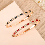 High Jewelry Red Chalcedony Snake Bone Bracelet