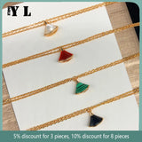 925 Sterling Silver Agate Small Skirt Bracelet Lady High Jewelry