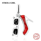 925 Sterling Silver European Love Charm Bead for Bracelet Jewelry Making