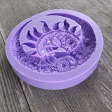 European Moon Sun Epoxy Resin Mold for Home Decoration
