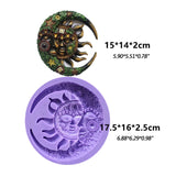 European Moon Sun Epoxy Resin Mold for Home Decoration