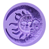 European Moon Sun Epoxy Resin Mold for Home Decoration