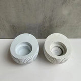 Round Resin Candle Holder Molds for Home Decor