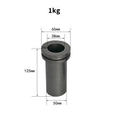 High Purity Graphite Cup Double Rings for Melting 1kg 2kg Casting Crucible