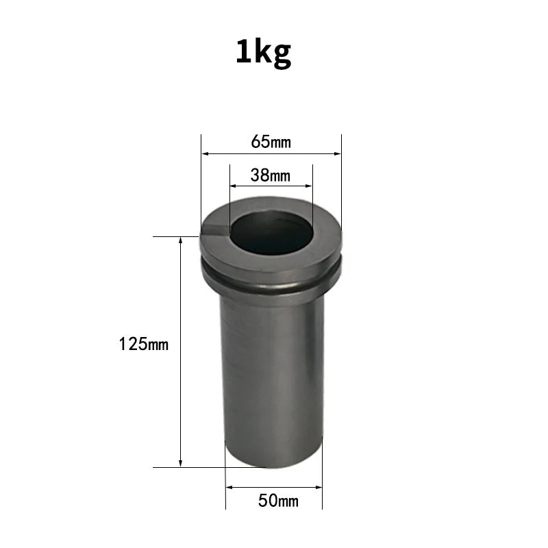 Graphite Cup for Melting 1kg 2kg Casting Crucible