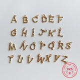 925 Silver Letters Pendant Necklace Women's Jewelry
