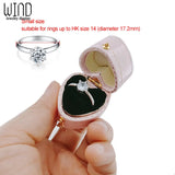 European Style Jewelry Container Mini Ring Box Retro Earrings Ring Box