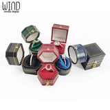 European Style Jewelry Container Mini Ring Box Retro Earrings Ring Box