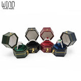 European Style Jewelry Container Mini Ring Box Retro Earrings Ring Box
