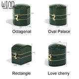 European Style Jewelry Container Mini Ring Box Retro Earrings Ring Box