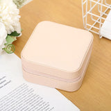 Portable Jewelry Box Organizer Display Travel Jewelry Case