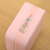 Portable Jewelry Box Organizer Display Travel Jewelry Case