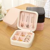 Portable Jewelry Box Organizer Display Travel Jewelry Case