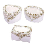 European Style Jewelry Box Portable Earring Holder Gift Display Case