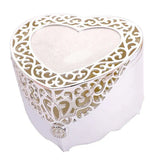 European Style Jewelry Box Portable Earring Holder Gift Display Case