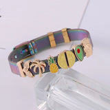 European Style 10mm Charm Slide Beads Mesh Bracelet Women Jewelry Gift