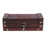 European Vintage Wooden Jewelry Hairpin Box Handcraft Collection