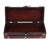 European Vintage Wooden Jewelry Hairpin Box Handcraft Collection
