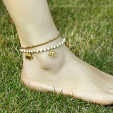 Bohemian Style Stone Beaded Beach Anklet