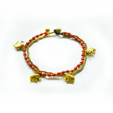 Bohemian Style Stone Beaded Beach Anklet
