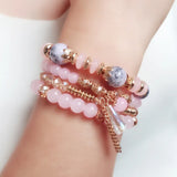 Bohemian Multi-layer Beaded Crystal Bracelet for Women