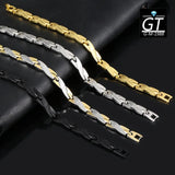 Men's Detachable Dragon 7mm Couple Bracelet Magnetic Therapy