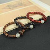 Bamboo Bone Shape Adjustable Cuff Bracelet for Women