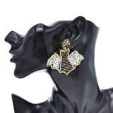 Retro Bat Earrings Halloween Beads Earrings