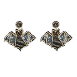 Retro Bat Earrings Halloween Bohemian Beads Earrings
