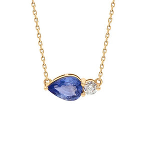 925 Silver Zircon Pendant Necklace For Wedding